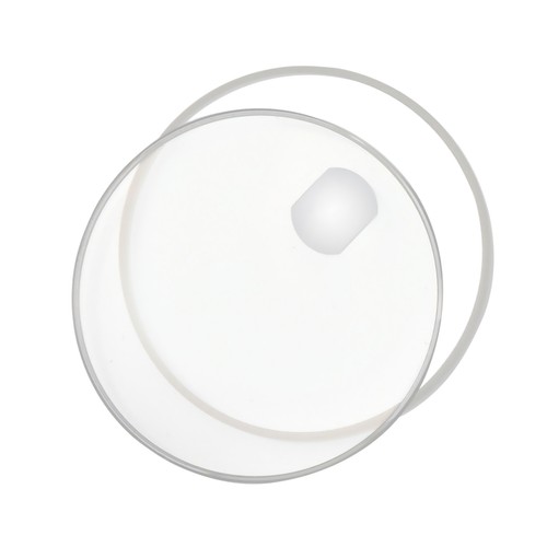 Flat sapphire watch glass - flat,