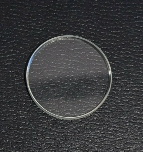 Flat watch crystal - flat, mineral
