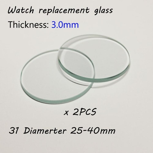 2pcs 25mm 40mm flat - 2pcs, round