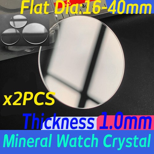 16mm 40mm flat round - 16mm-40mm, mineral