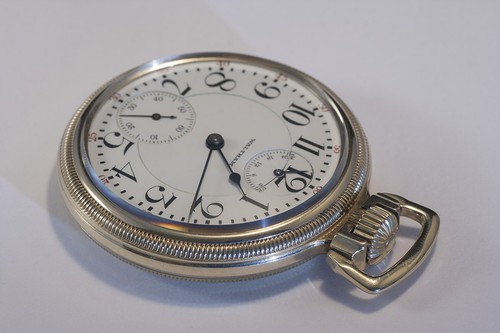 New glass pocket watch - glass,