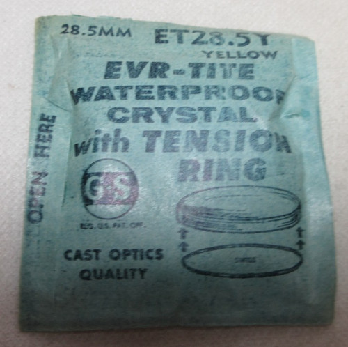 Round watch crystal - round, et28.5y