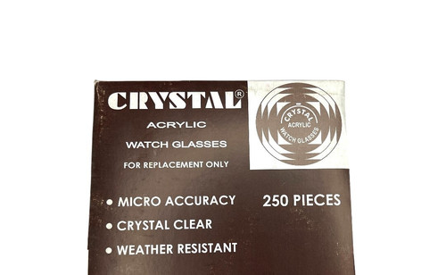 Assortment watch crystals - assortment,