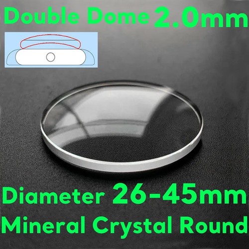 Watch crystal double dome - watch,