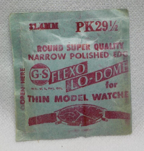 Flexo dome watch crystal - gs,