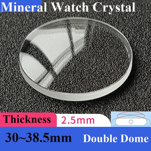5mm double dome mineral - double,