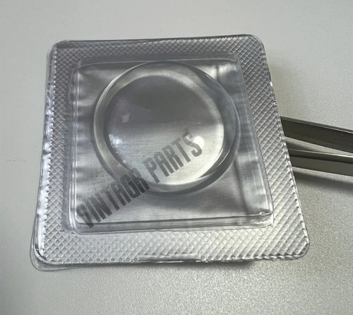 33mm flat double dome mineral - 33mm,