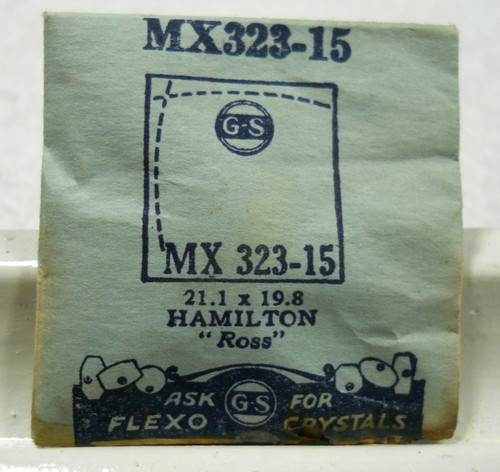 Mx323 watch crystal for - gs,