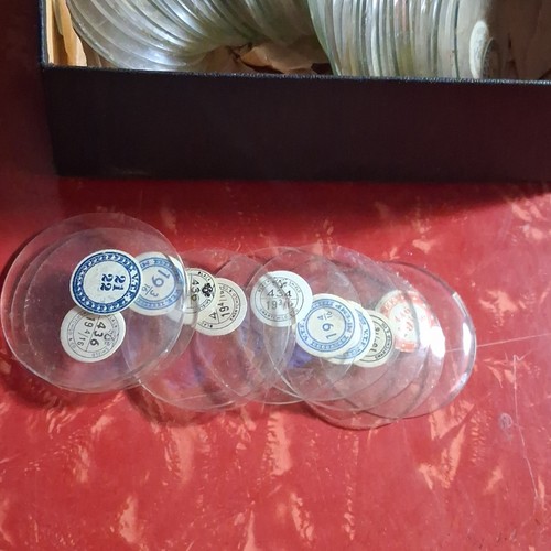 Clear watch crystals assorted - clear,