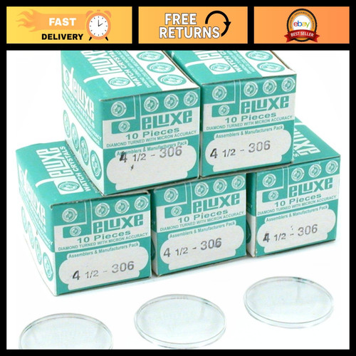 Plastic watch crystals - 50,