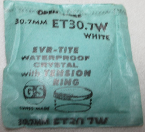 Round watch crystal et30 7w - gs, et30.7w