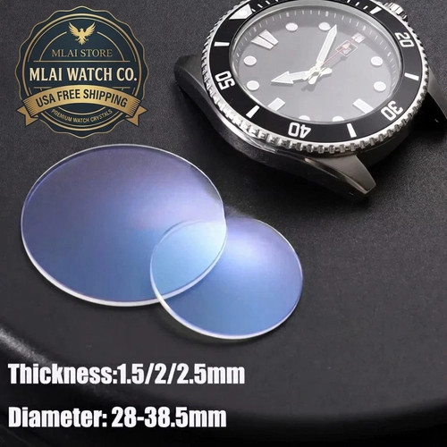 Sapphire watch crystal double - sapphire,