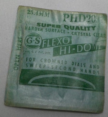 Flexo dome watch crystal - flexo,