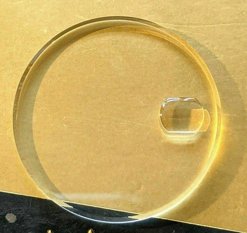 Flat watch crystal - watch,