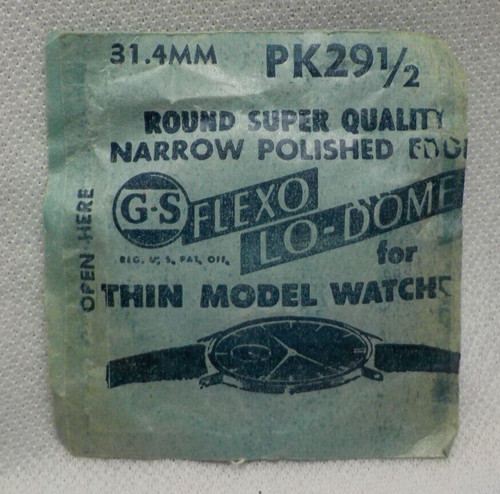 Flexo dome watch crystal - gs,